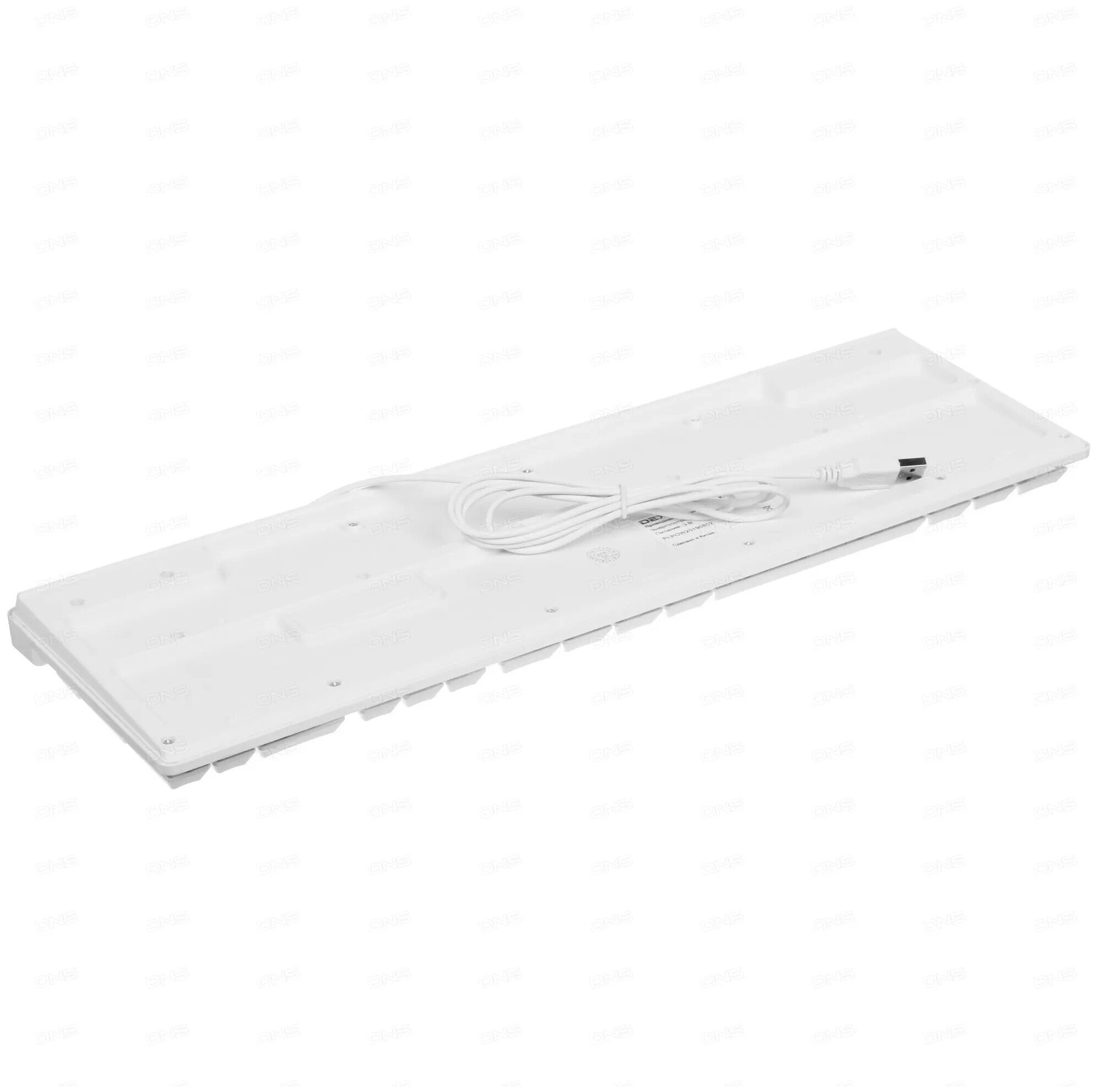 Проводная клавиатура DEXP K-301WU белая