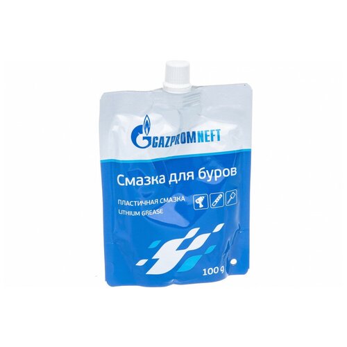 Смазка Gazpromneft, 2389907135, для буров, 100 г смазка для буров для лопаток для стволов перфораторов отбойных молотков смазка для буров