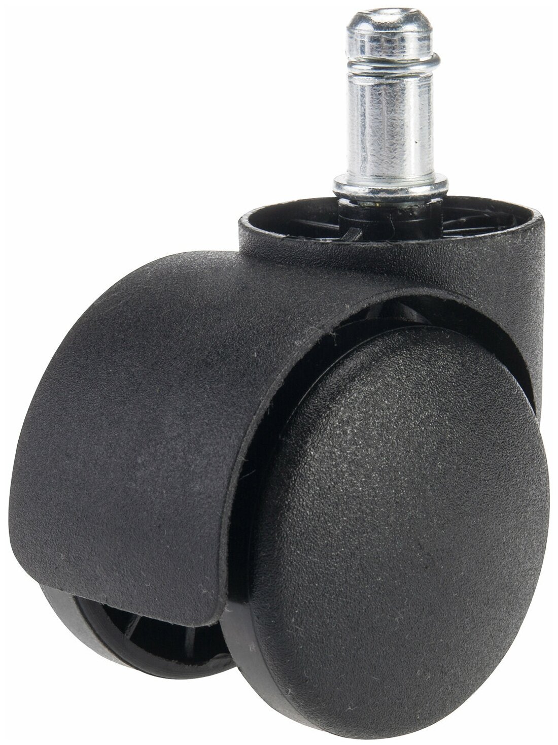 Набор колес для кресел Brabix, пластиковые, шток d=11мм, черные, 5шт, 3 уп. (532008) - фотография № 3