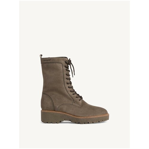 фото Полусапоги женские tamaris, оливковый/серый 37