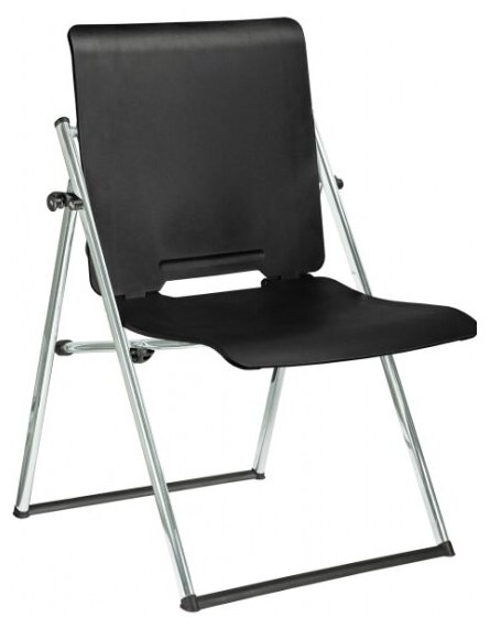 Стул складной Riva Chair RCH 1821 Чёрный пластик хром