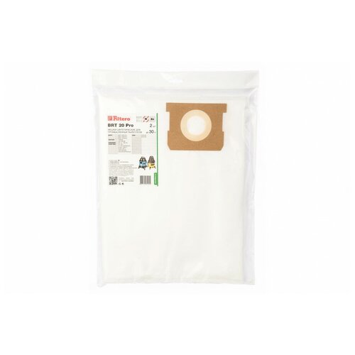 vacuum cleaner bags мешки для промышленных пылесосов bort shop vac оби filtero brt 20 pro 5 штук Пылесборник Filtero BRT 20 (2) Pro, для промышленных пылесосов