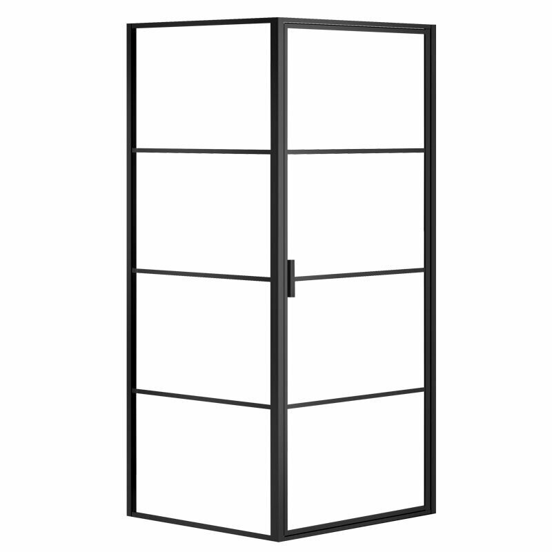 Душевой уголок Azario richmond 100x100 b az- nag1221 1000 black