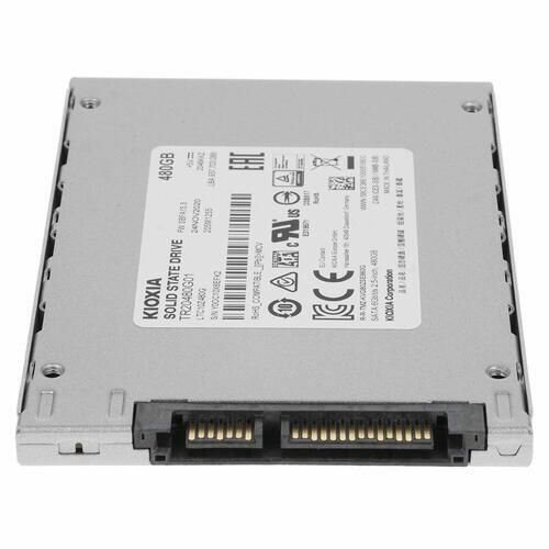 480 ГБ 2.5" SATA накопитель KIOXIA EXCERIA Z480 (LTC10Z480GG8) - SATA, чтение - 555 Мбайт/сек, запись - 540 Мбайт/сек, 3D NAND, 3 бит TLC