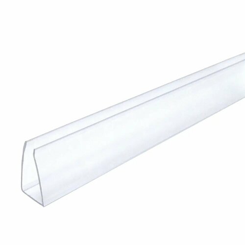 Профиль торцевой Novattro для поликарбоната 4мм (длина - 1050мм) 10 шт, прозрачный