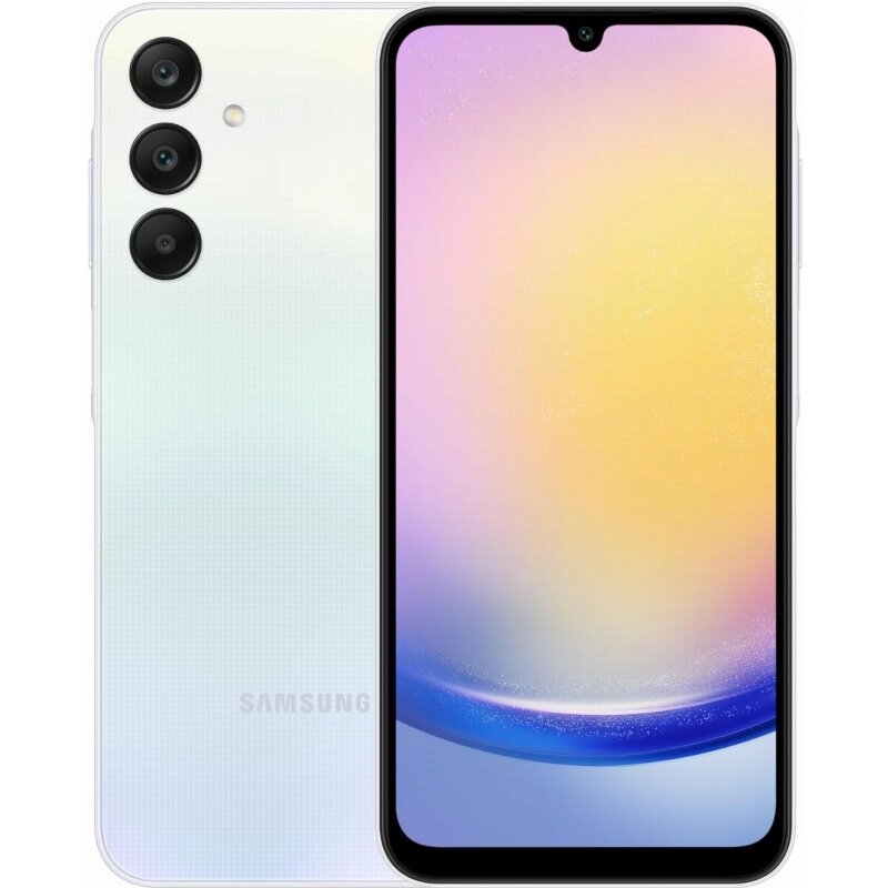 Смартфон Samsung Galaxy A25 6/128 Гб, Light blue , голубой