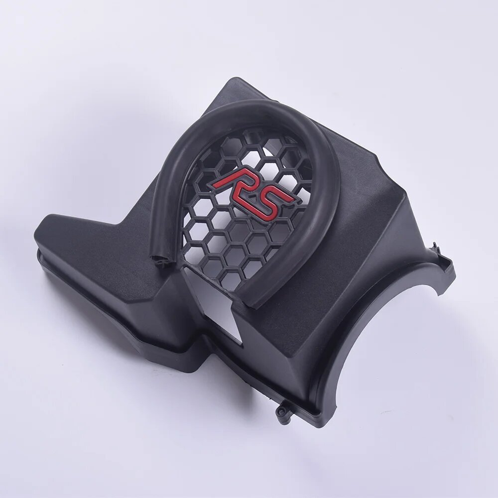 Защитный футляр вентилятора Ford Focus MK2/MK3 RS/ST, 2012-2018, с красным логотипом