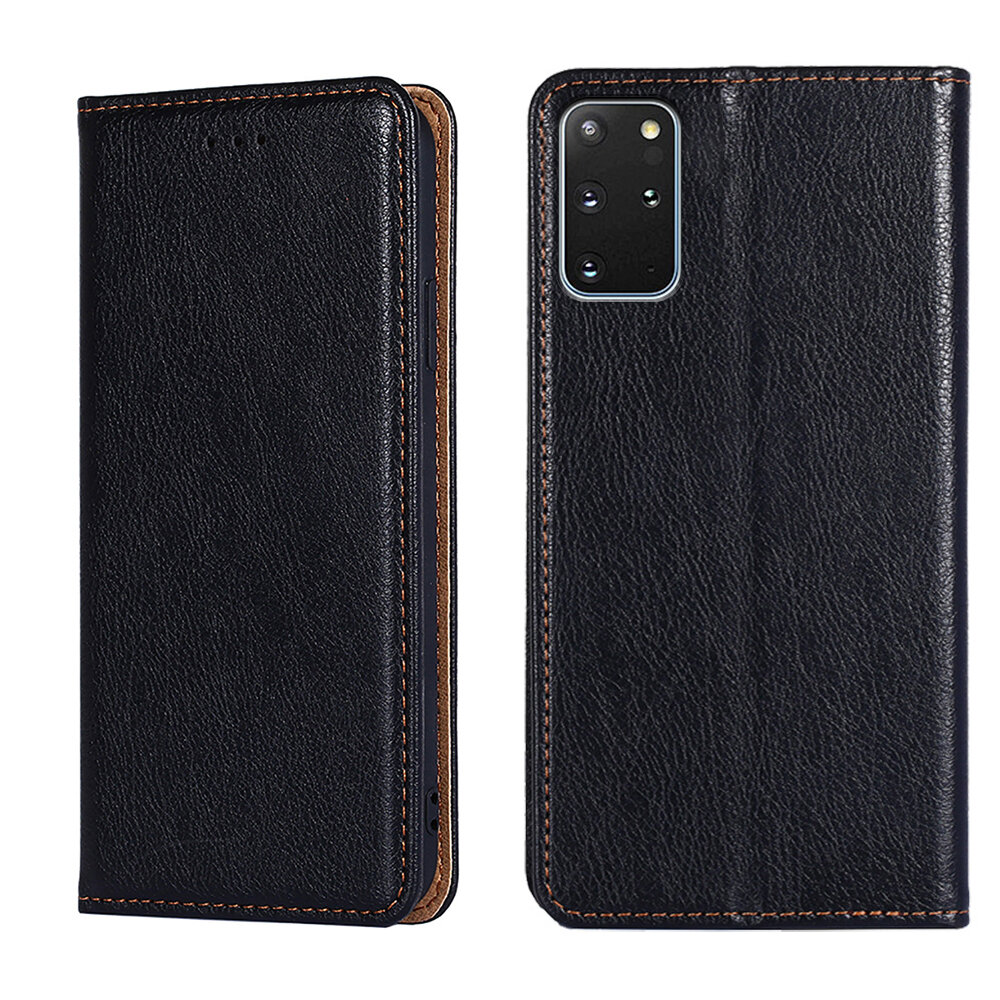Чехол-книжка MyPads для
 Samsung Galaxy S20+ (SM-G985) / Самсунг S20 Plus,(черный)