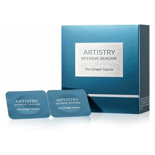 Amway/ARTISTRY INTENSIVE SKINCARE Концентрат для лица с коллагеном в капсулах для обогащения сыворотки, 14х50 мг, 301507