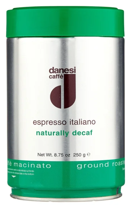 Кофе молотый Danesi Decaf (Эспрессо без кофеина), ж/б, 250гр - фотография № 5