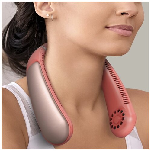 Портативный шейный вентилятор Momax iFan8 Portable Neck Fan IF8 Pink IF8P 284000₽