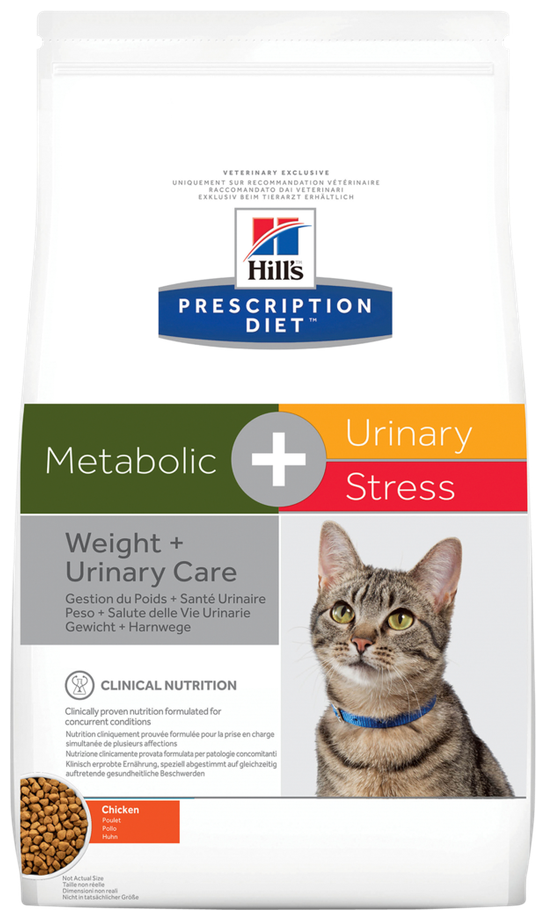 HILL`S 1,5кг Корм для кошек C/D+Metabolic стресс+вес - фотография № 5