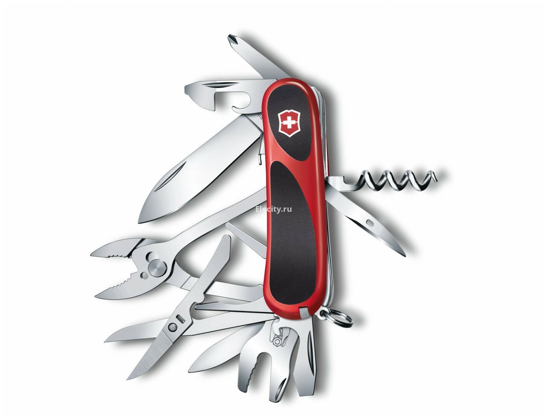 Нож перочинный Victorinox EvoGrip S557 (2.5223.SC) 85мм 21функций красный/черный карт.коробка - фото №5