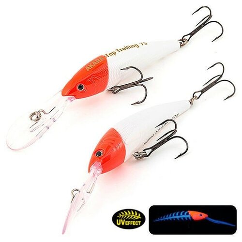 воблер akara top trolling 75 12г att75 a1 Воблер Akara Top Trolling 110 25г ATT110-A1