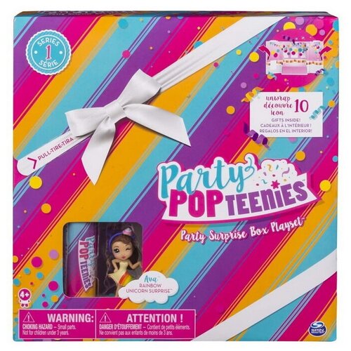 Набор игровой party popteenies коробка с сюрпризом 46802 игровай набор с куклой party popteenies с аксессуарами