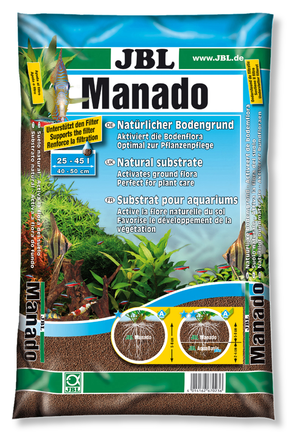 Питательный грунт JBL Manado 1,5l, улучшающий качество воды и стимулирующий рост растений, красно-ко . - фотография № 3