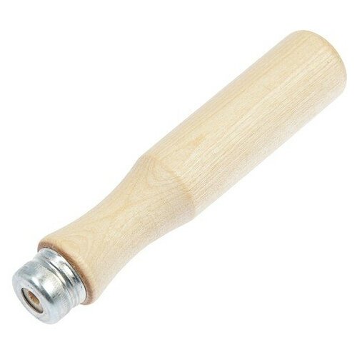 Ручка для напильника деревянная 40-0-140, 140 мм деревянная банная ручка рбт 140 точенная осина 2 шт