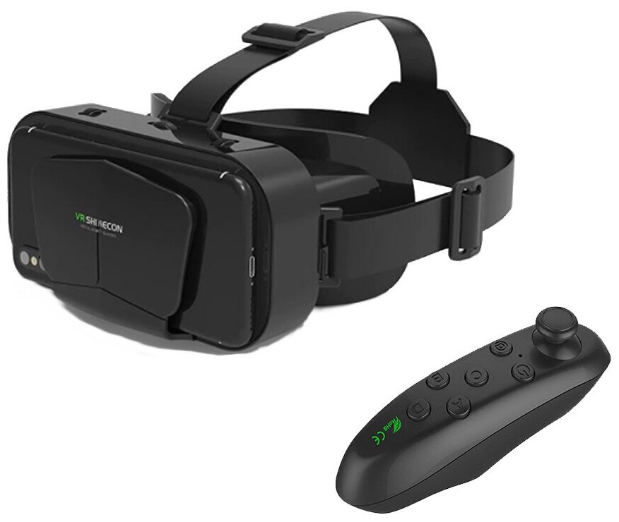 Shinecon Очки виртуальной реальности VR Shinecon G PRO в комплекте с джойстиком ICADE