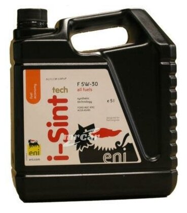 Синтетическое моторное масло Eni i-Sint Tech F 5W-30, 5 л
