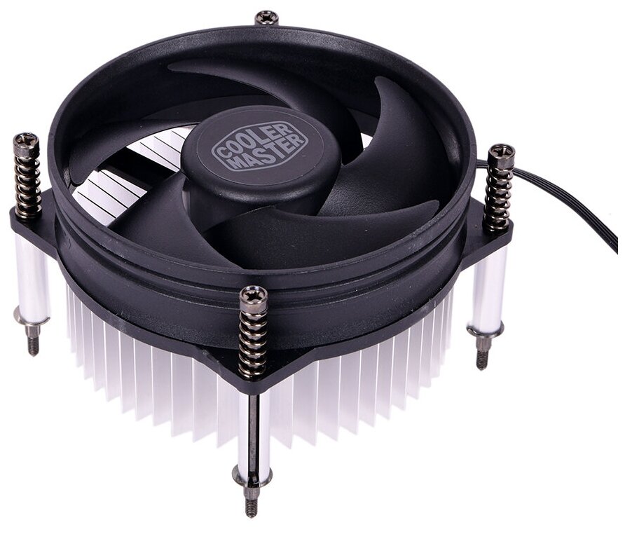 Кулер для процессора Cooler Master i30 PWM, серебристый/черный - фото №2