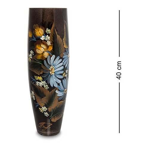 Ваза стеклянная Жостово h-400 (бочка) VZ-503 113-20489