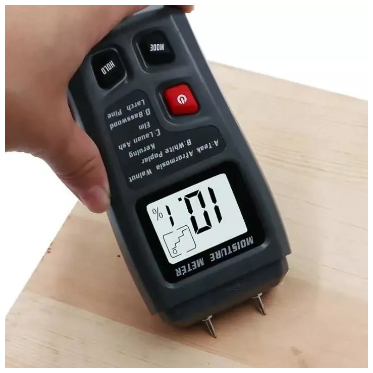 Измеритель влажности древесины - цифровой тестер BSIDE EMT01 / Гигрометр, влагомер, техметр дерева - фотография № 8