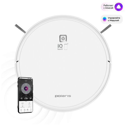 POLARIS Робот-пылесос Polaris PVCR 1050 IQ Home Aqua 2778700₽