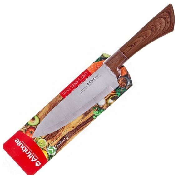 Нож поварской Attribute KNIFE FOREST, 15см
