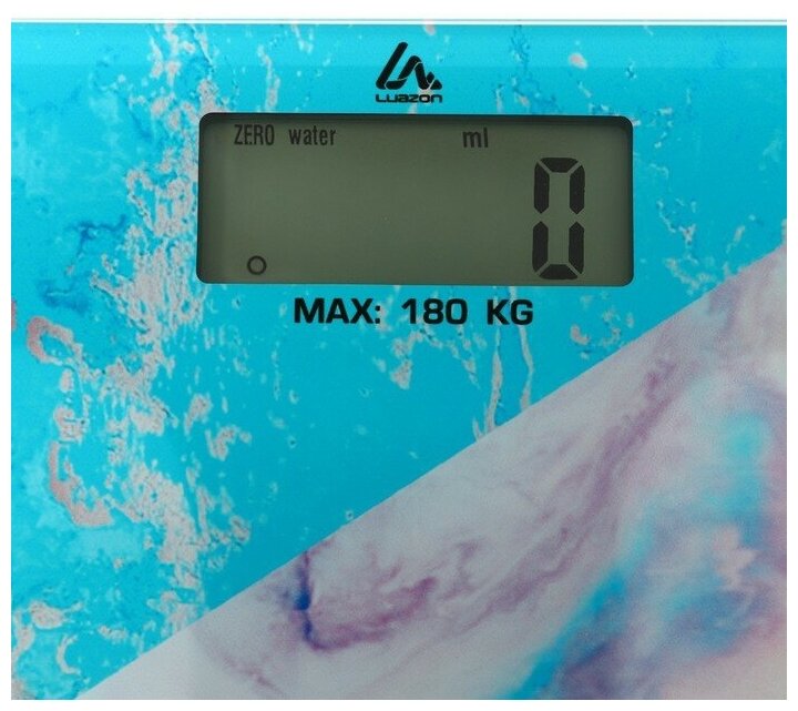 Весы напольные Luazon LVE-020, электронные, до 180 кг, 2хAAА (не в комплекте) - фотография № 10