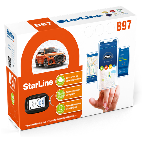 Сигнализация StarLine B97 BT 3CAN-4LIN 2SIM LTE-GPS