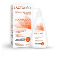 LactoMED Гель для интимной гигиены, Lactomed "Panthenol", увлажняющий эффект, 200 мл