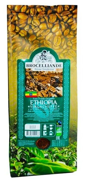 Кофе молотый Broceliande Ethiopia Yirgacheffe, 250 г - фотография № 6