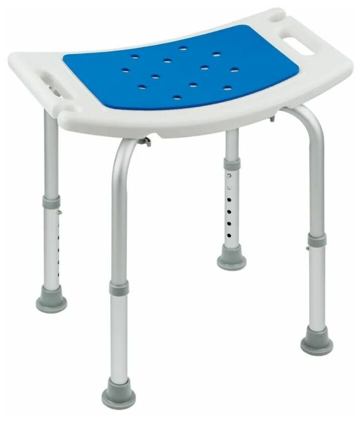 Стул для ванны и душа стул для купания инвалидов пожилых беременных сиденье для ванны Титан с Креплением для лейки и Регулировкой ножек