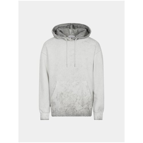 фото Худи han kjøbenhavn bulky hoodie, высветленный черный, l han kjobenhavn