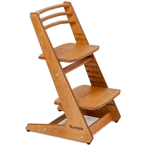 Растущий детский стул Rumbik IQ / для школьника / регулируемый ортопедический, клён