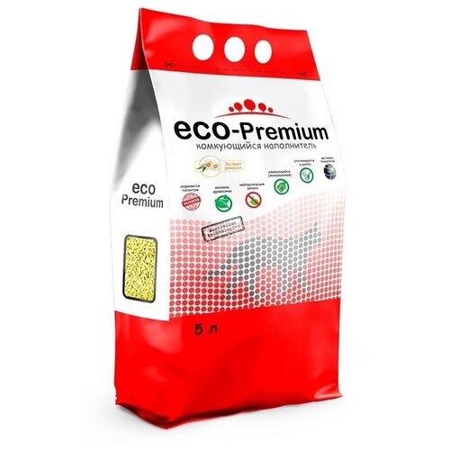ECO Premium Ромашка наполнитель древесный 1,9 кг 5 л, 149052 (2 шт)