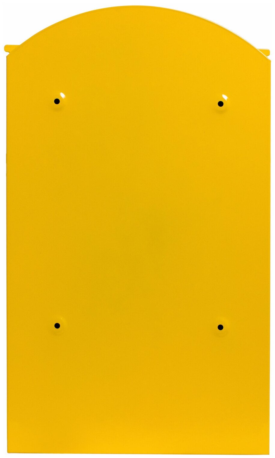 Почтовый ящик с замком уличный металлический для дома №4010 желтый, Аллюр - фотография № 2