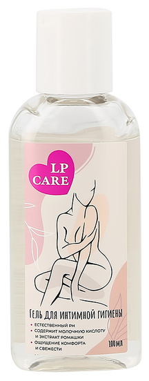 Гель для интимной гигиены LP CARE, с молочной кислотой и экстрактом ромашки, 100 мл