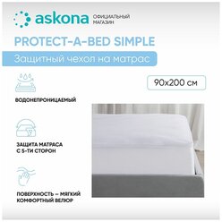 Чехол на матрас Askona (Аскона) Protect-a-Bed Simple 90х200х35,6