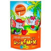 DoReMix Какао с витаминами, пакет, 200 г