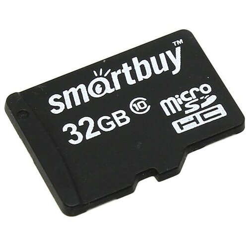 Карта памяти Micro SDHC 32Gb SmartBuy Class 10 без адаптера (SB32GBSDCL10-00) карта памяти 16gb mirex micro secure digital hc class 10 13613 ad10sd16 с переходником под sd оригинальная