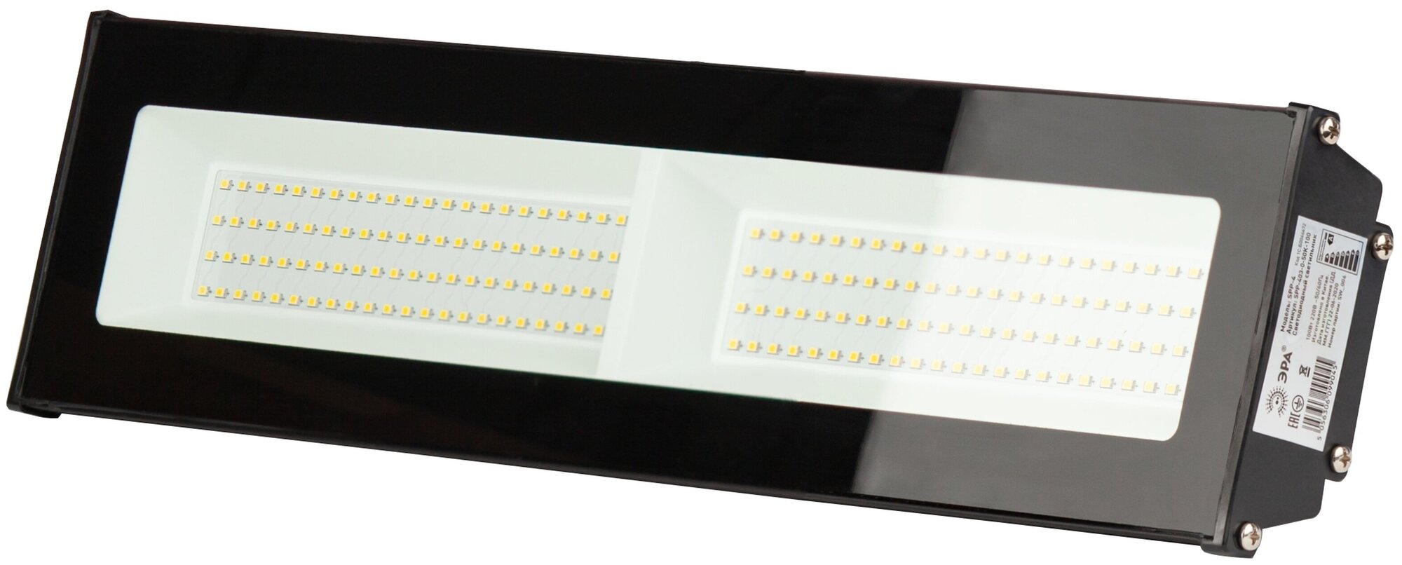 Подвесной светодиодный светильник ЭРА SPP-403-0-50K-100 IP65, 100Вт, 10500Лм Б0046672 - фотография № 1