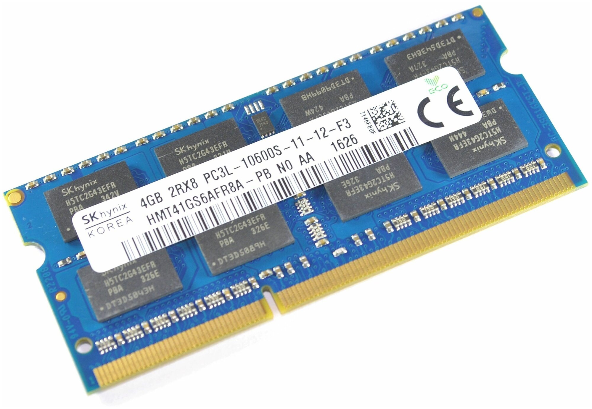 Оперативная память для ноутбука Hynix 4Gb 1333MHz DDR3L PC3L-10600s SO-DIMM