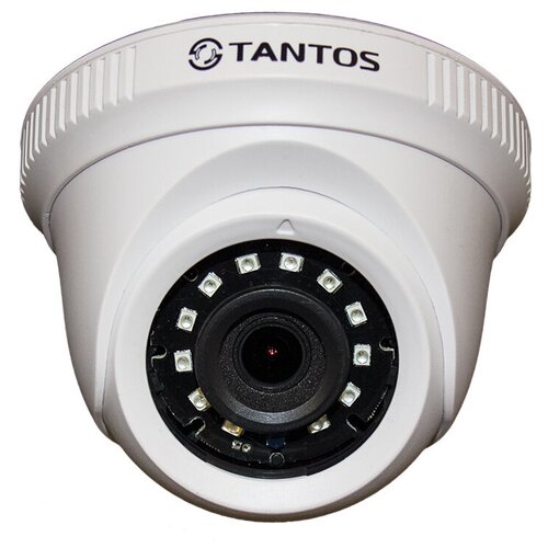 Камера видеонаблюдения аналоговая TANTOS TSc-E2HDf 1080p 28 мм белый 00-00156688 407000₽