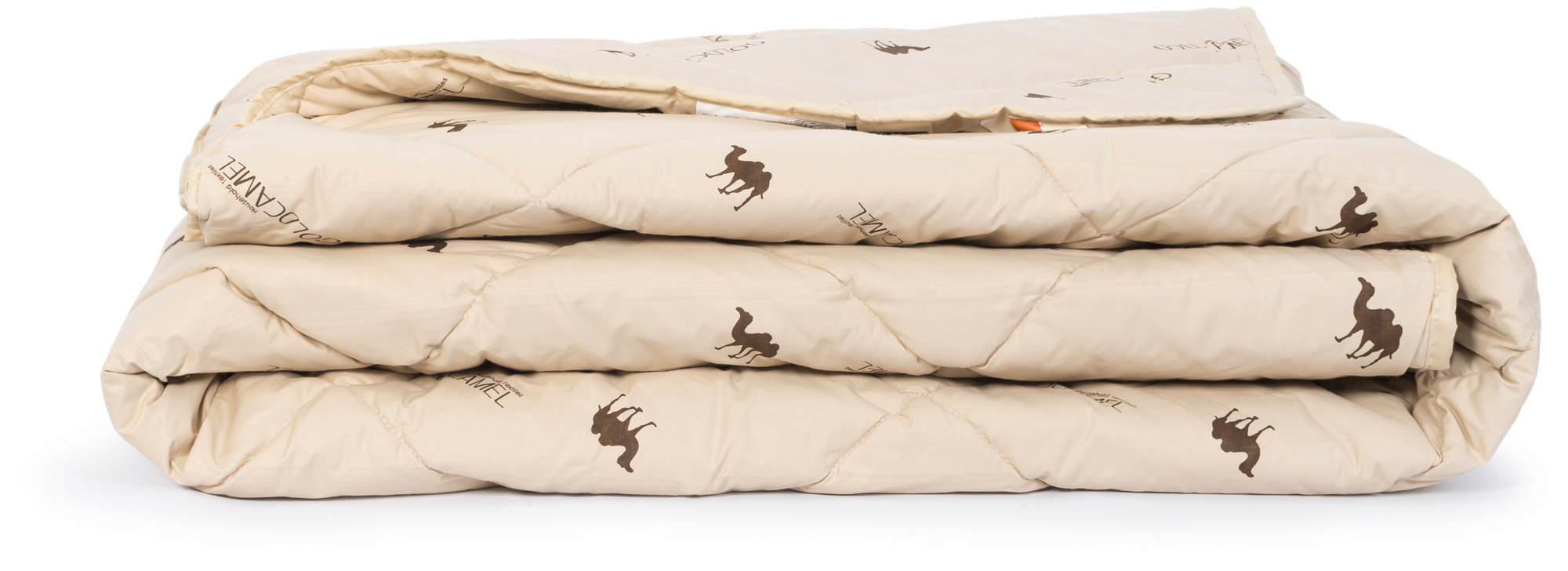 Одеяло зимнее 1,5 Мягкий Сон "Natura" верблюжья шерсть 140x205 хлопок теплое / для сна , для дома, в подарок / Мягкий сон - фотография № 2