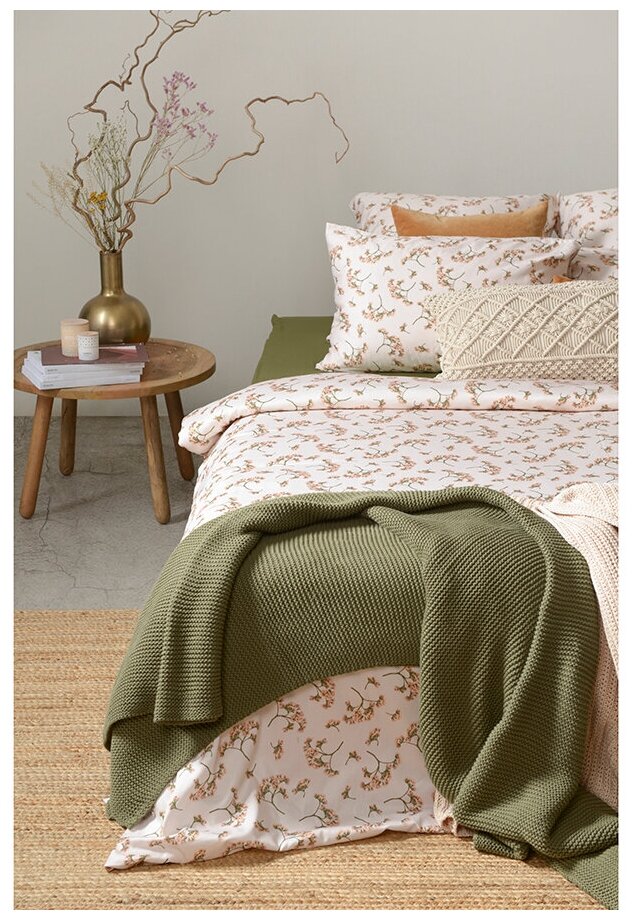 Комплект постельного белья евро Tkano Prairie Степное цветение - фото №7
