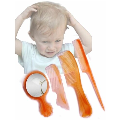 Набор расчесок 4 предмета, 