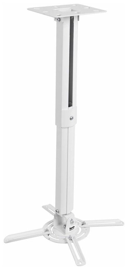 Кронштейн для проектора Buro PR05-W, до 13.6кг, потолочный, поворот и наклон, белый