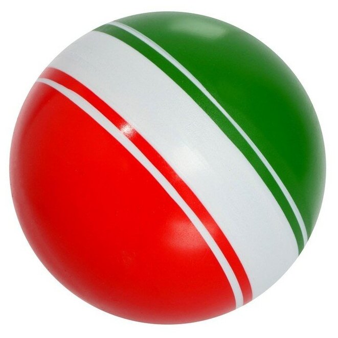 Мяч д.100 мм 'Классика' ручное окрашивание - фотография № 13