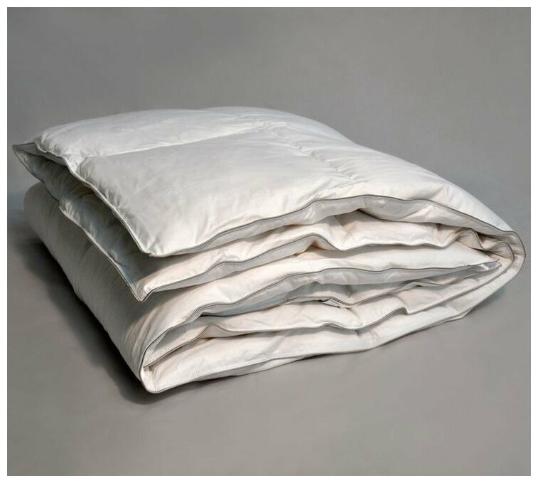 Пуховое одеяло Вилларс (молочный), Одеяло 140x205 стандартное